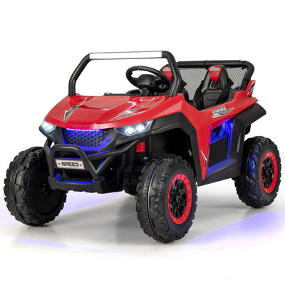 12V 2-Seater Kids Ride-On UTV with Slow Start Function - Red