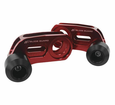 Driven DRAX-117 RD Premium Axle Block Slider in Red - Korvel