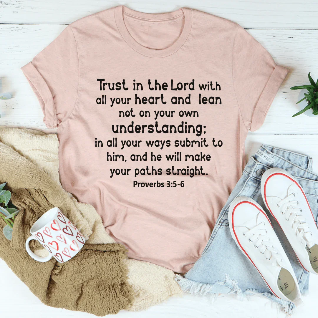 Trust In The Lord Tee - Korvel