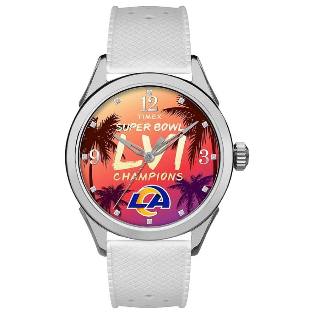 Reloj Timex para Mujeres Rams - Esfera Roja Elegante