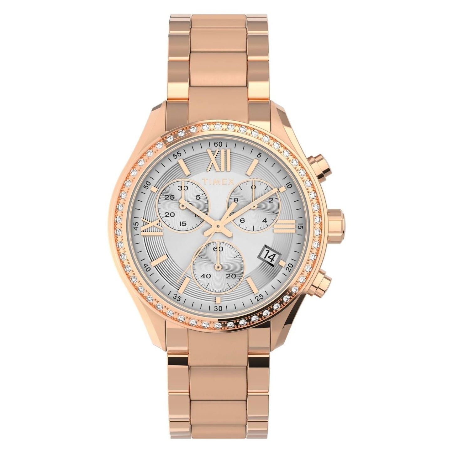 Reloj de Tendencia para Mujer Timex - Diseño Elegante en Oro Rosa