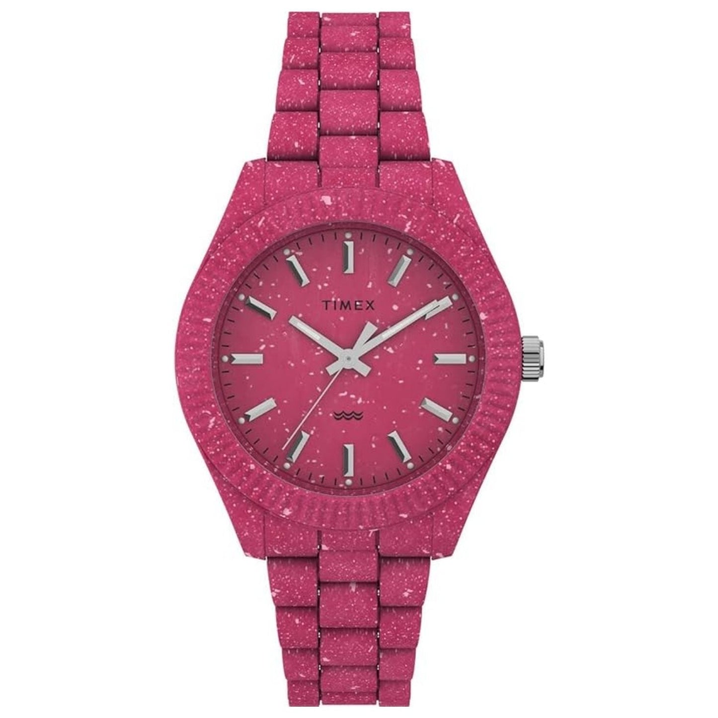 Montre classique à cadran rose pour femme Timex