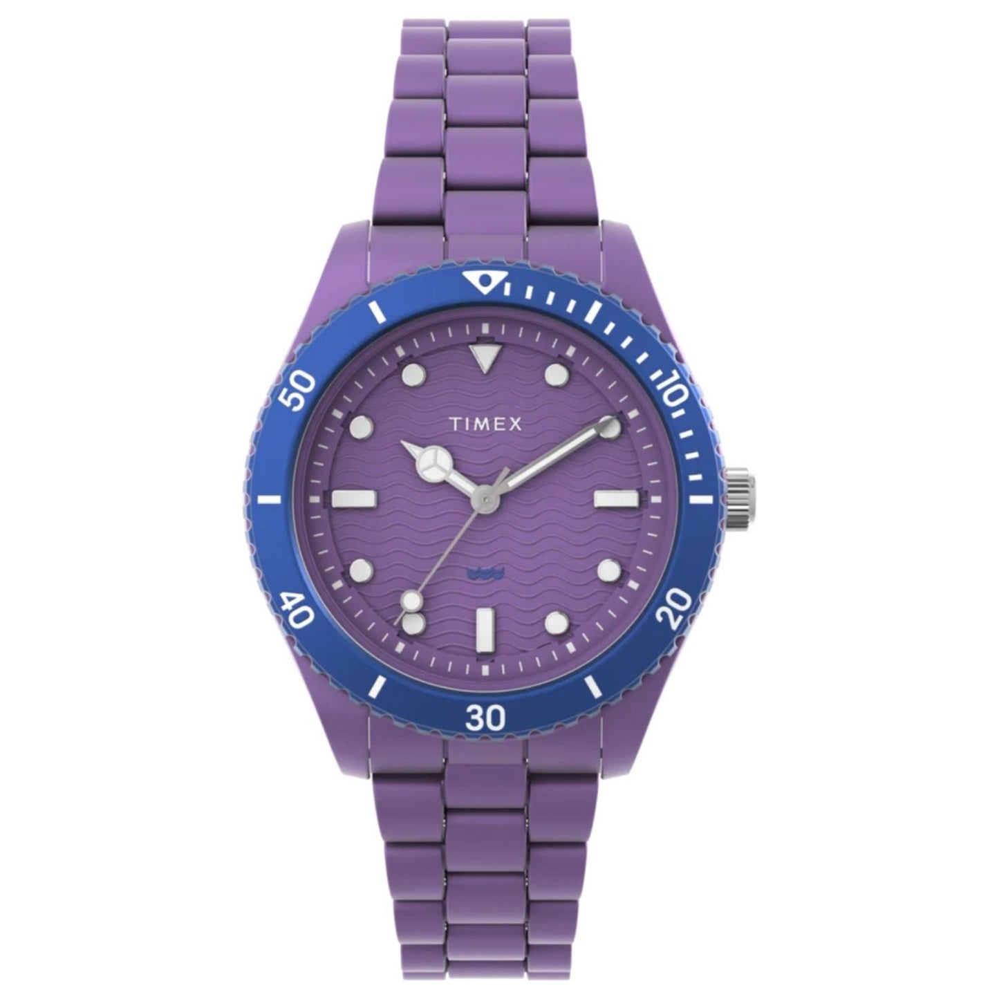 Reloj Timex Unisex Clásico con Esfera Púrpura