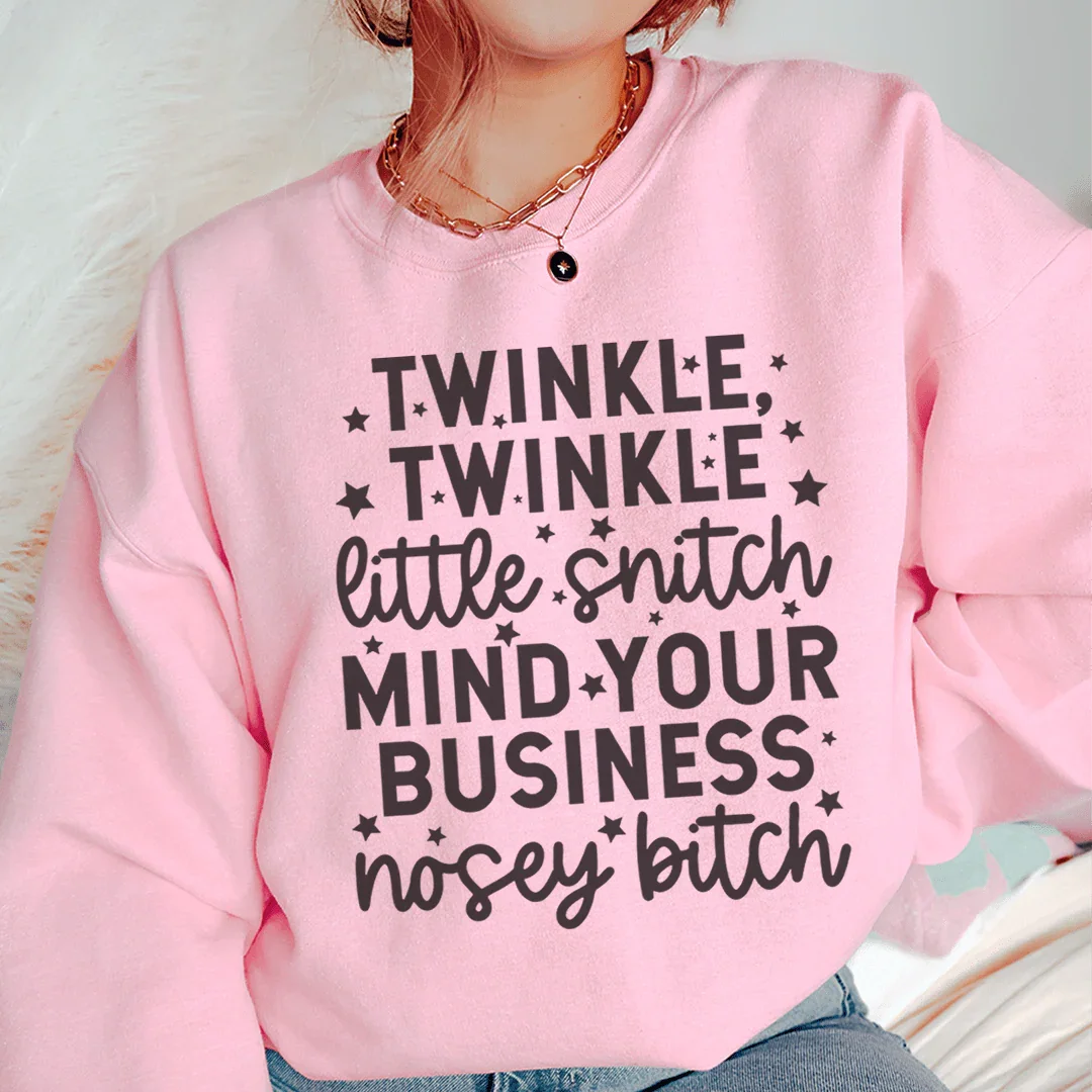 Sudadera Twinkle Twinkle Little Snitch