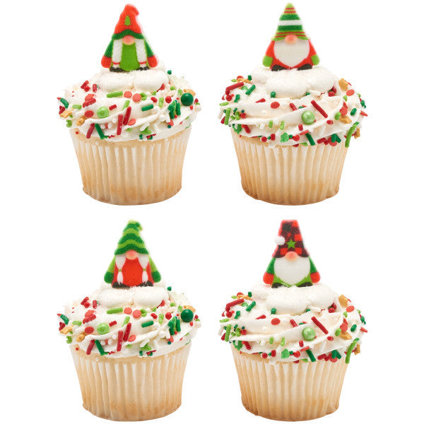 Holiday Gnomes Decorations - 120 pcs