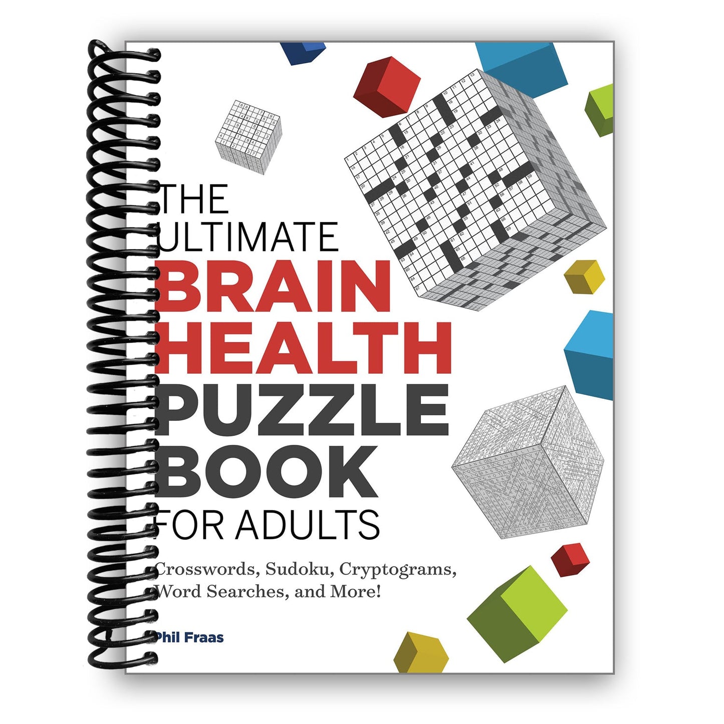 Brain Boosting Puzzle Challenge: Crosswords, Sudoku, and More for Adults (Spiral Bound) - Korvel