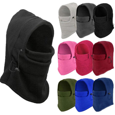 Unisex Polar Fleece Hood Hat - Versatile Winter Balaclava