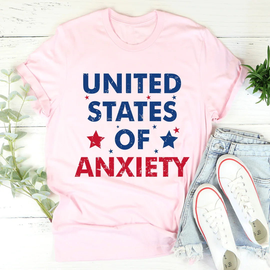 Camiseta de los Estados Unidos de la Ansiedad