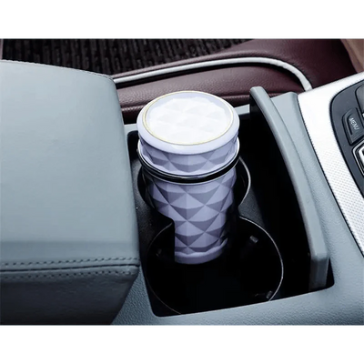 Luxurious LED Light Car Ashtray - Portable & Stylish