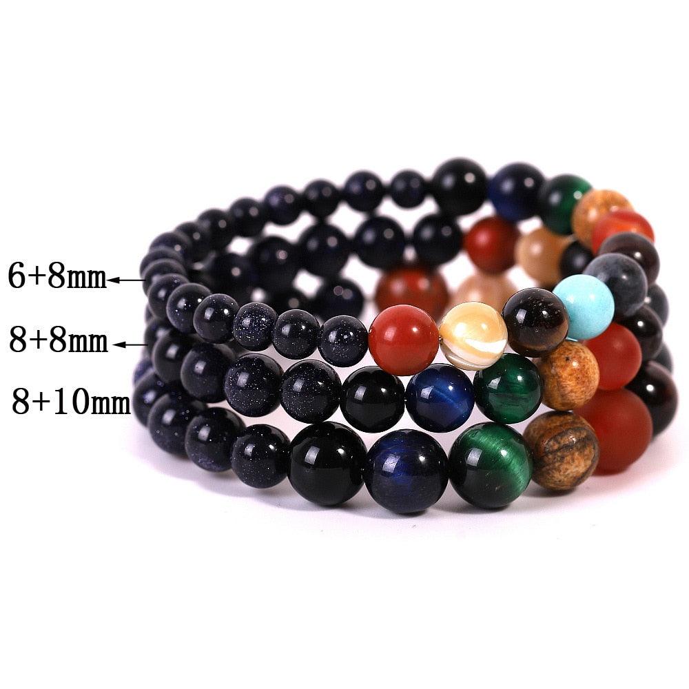 Universe Planets Solar System Galaxy Bracelet
