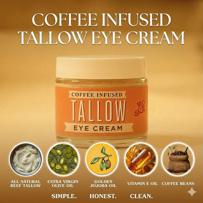 Lady May Coffee-Infused Tallow Eye Cream