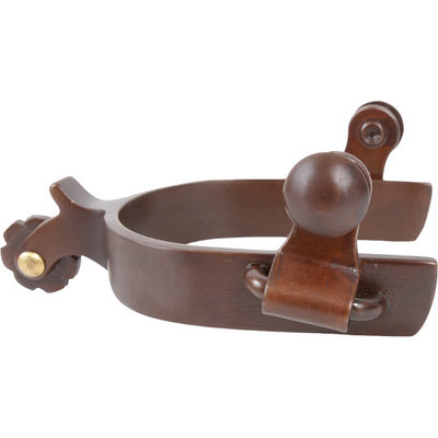 Classic Equine Children's Brown Iron Spurs - Korvel