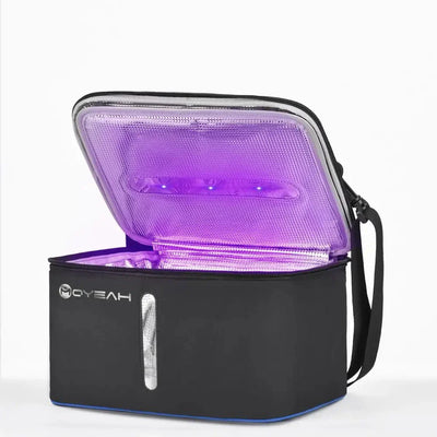 UV Led&Ozone Sterilizer Bag Portable Ozone Disinfector Case For Sanitizling CPAP machines Mask Tube and other accessories - Korvel