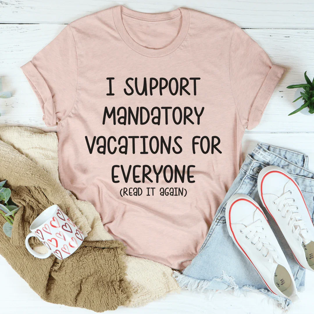 Vacations For Everyone Tee - Korvel