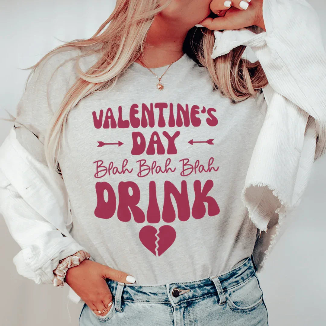 Valentine's Day Drink Tee