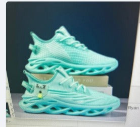 Versatile sports running leisure odor proof breathable mesh shoes for men - Korvel