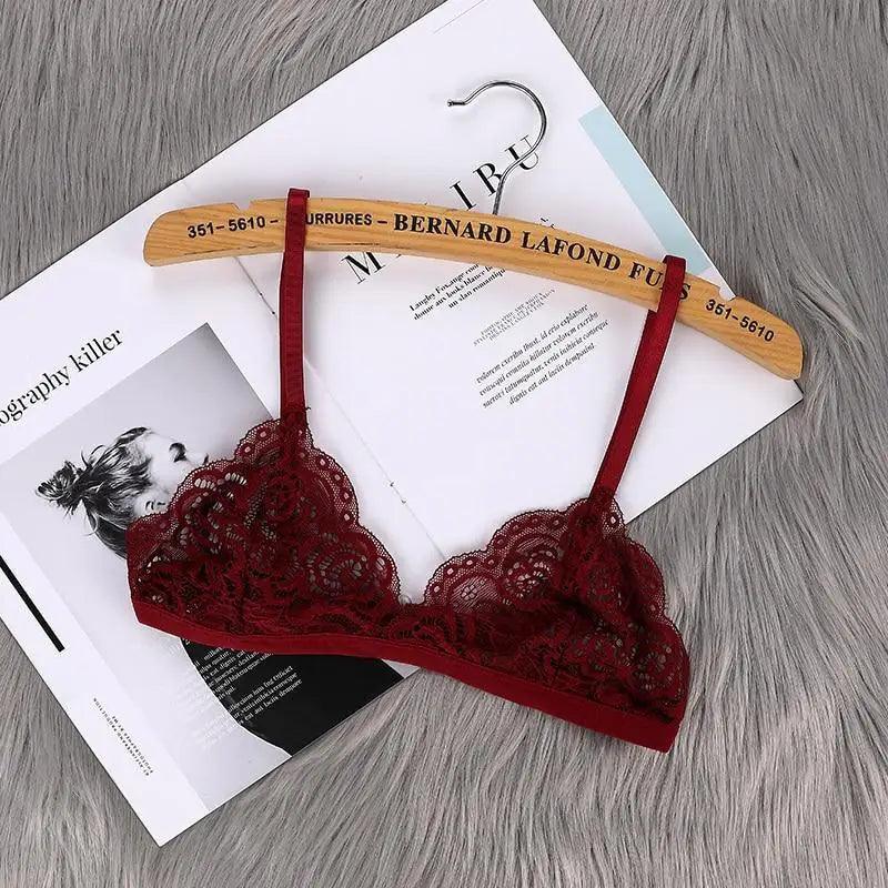 Vintage Lace Bra - Elegant and Comfortable Women's Underwear