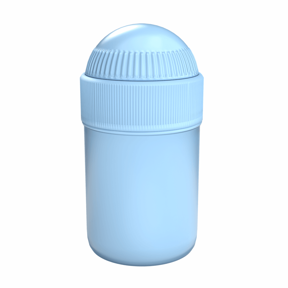 Samix 50mL Blue Jar with Lid - Pack of 10