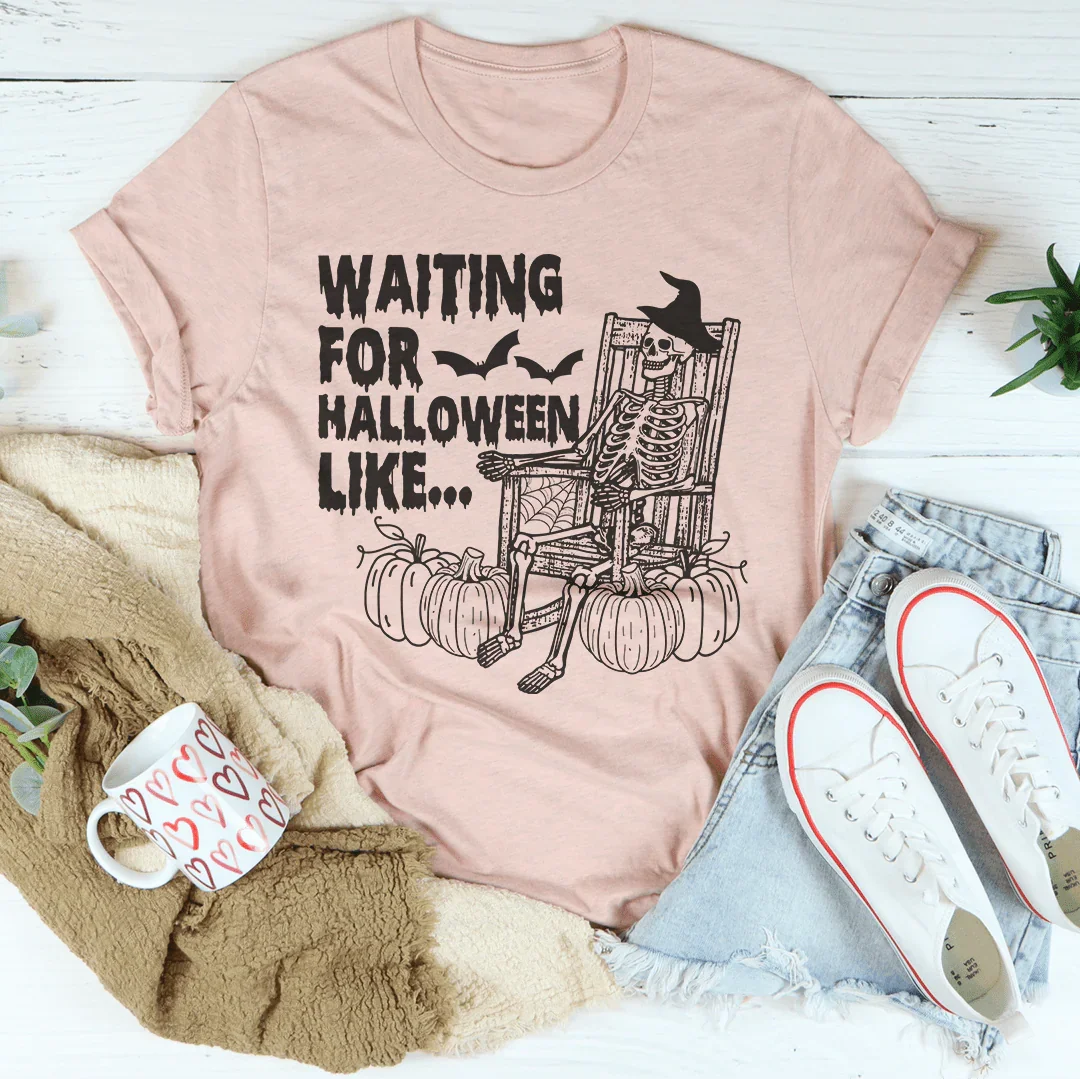 Waiting For Halloween Like Tee - Korvel