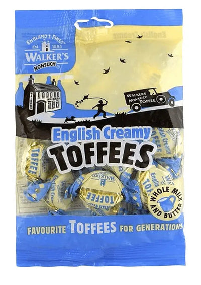 Walker's Nonsuch English Creamy Toffees - Classic British Treat