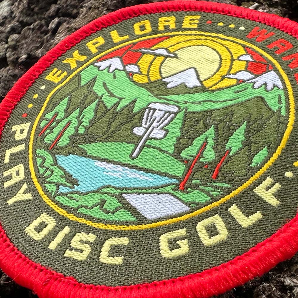 Parche Velcro Wander Explore Play Disc Golf