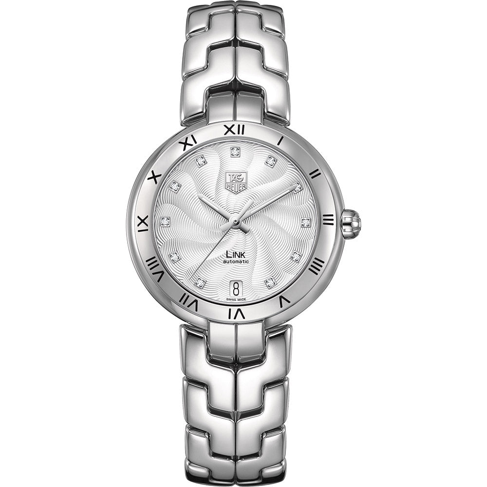 Tag Heuer Women's Link Watch - Elegant Stainless Steel Design