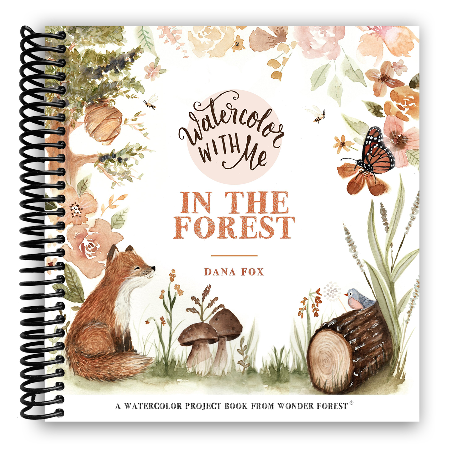 Watercolor With Me in the Forest (Spiral Bound) - Korvel