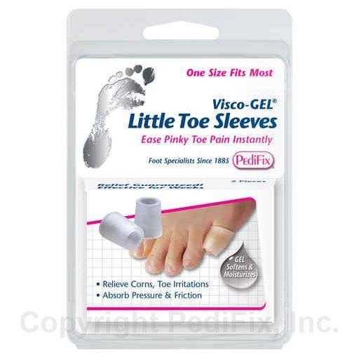 Manchons pour petits orteils en visco-gel - Confort et protection