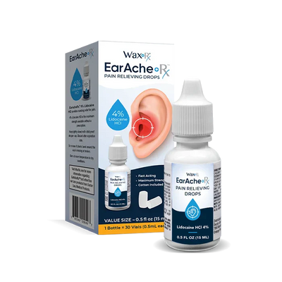 WaxRx Earache Relief Drops