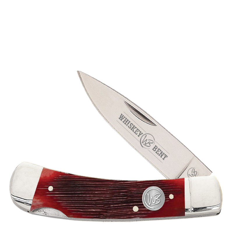 Premium Black Cherry Lock Blade Knife for Outdoor Adventures - Korvel