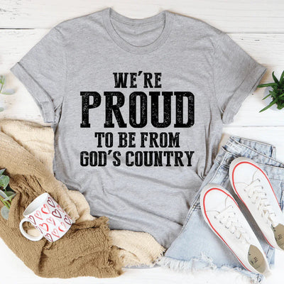 Proud To Be From God's Country Tee - Korvel