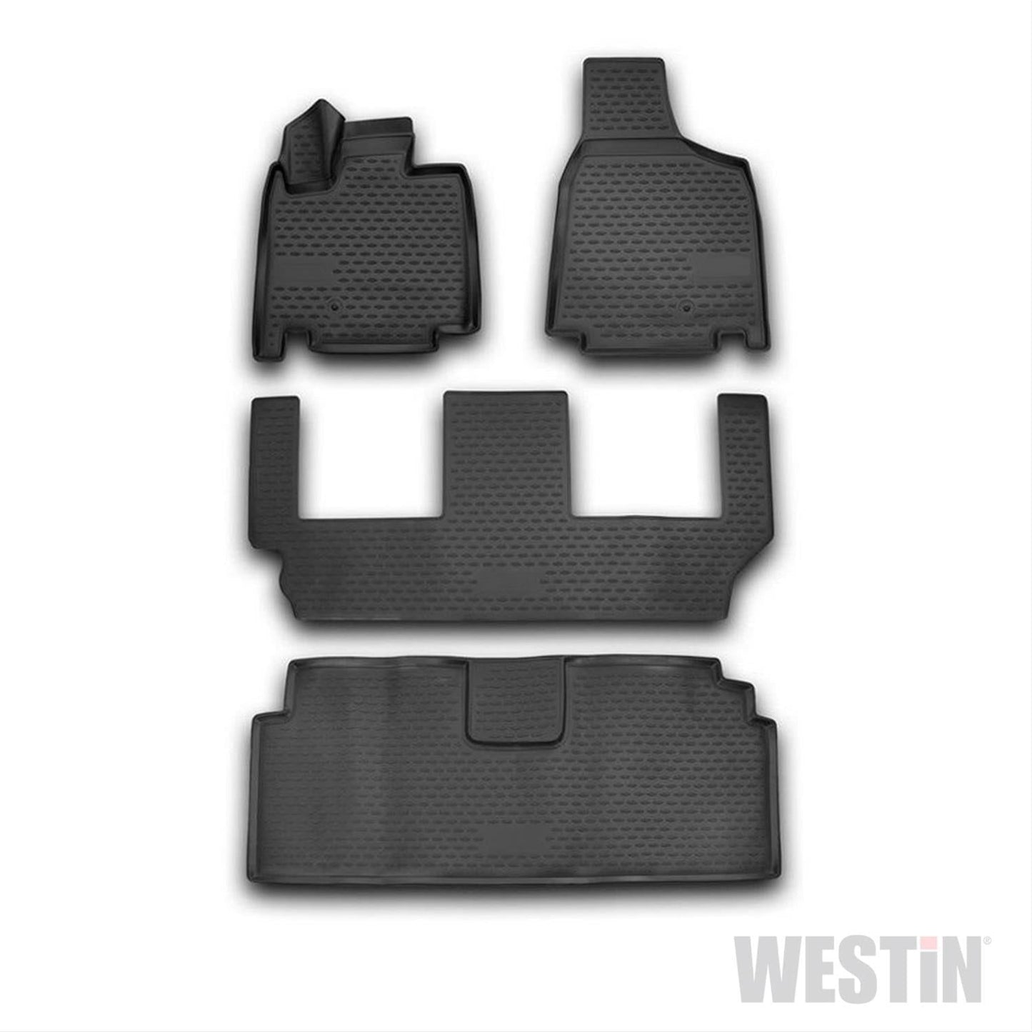 Westin Profile Floor Liners for 2008-2016 Dodge Grand Caravan - Black