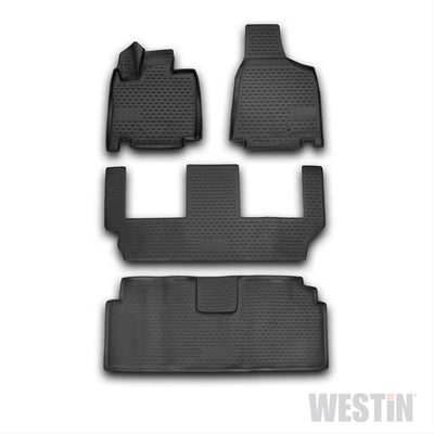Westin Profile Floor Liners for 2008-2016 Dodge Grand Caravan - Black