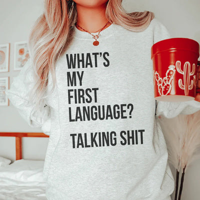 Sudadera ¿Cuál es mi primer idioma?