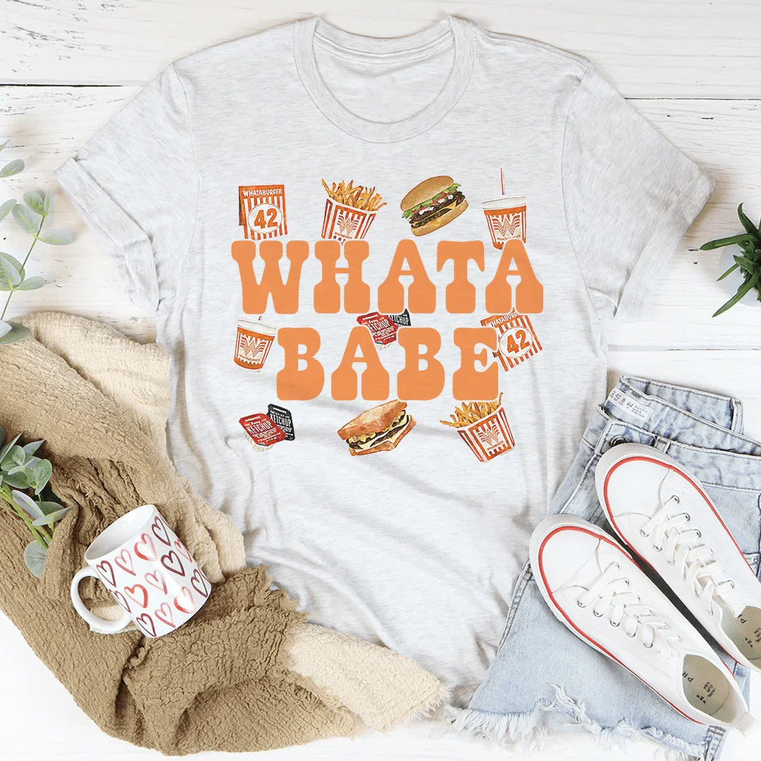 Whatababe Tee - Soft & Stylish Everyday Wear