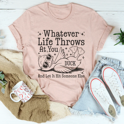 Camiseta "Lo que la vida te depare"