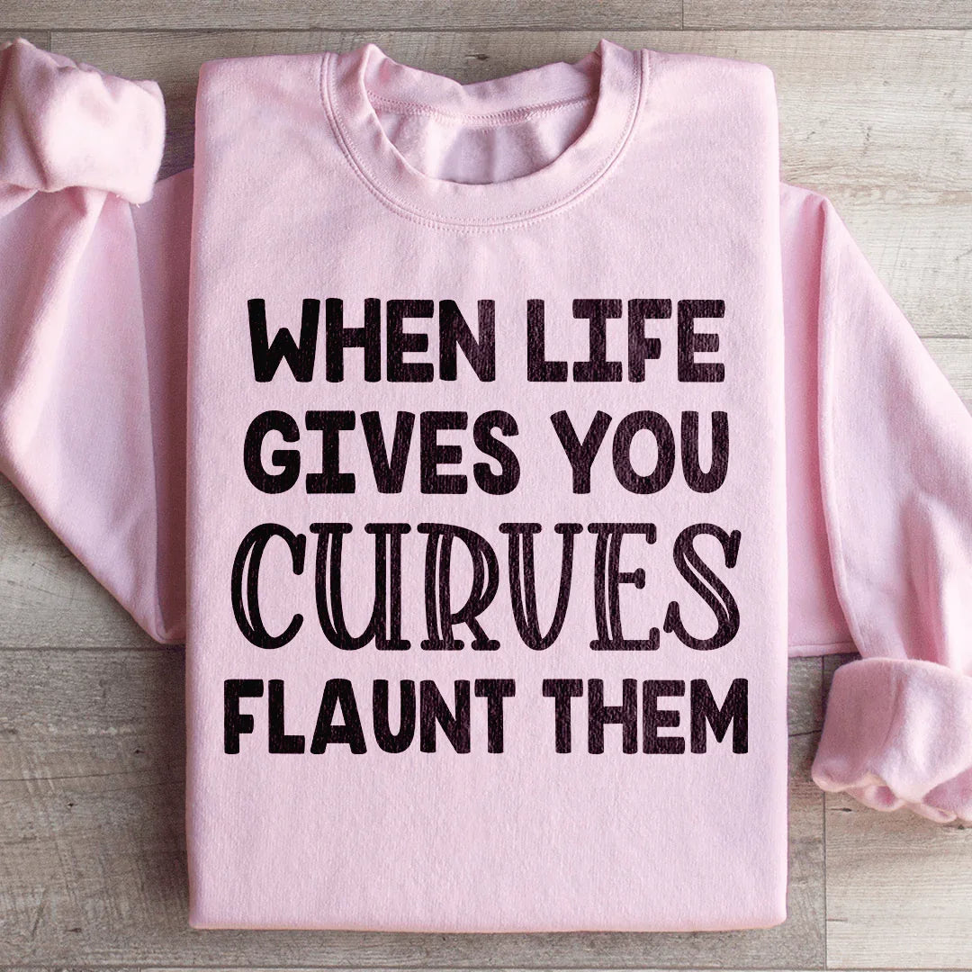 Sudadera Cuando la vida te da curvas