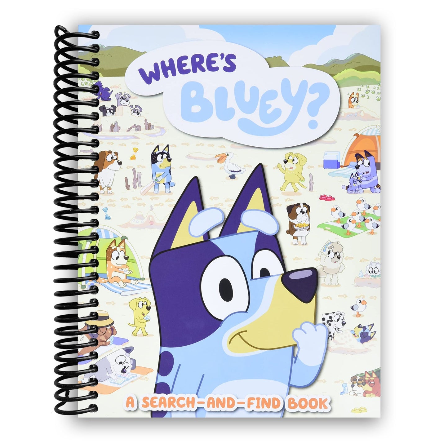 Join the Adventure: Where's Bluey? A Fun Search-and-Find Book (Spiral Bound) - Korvel