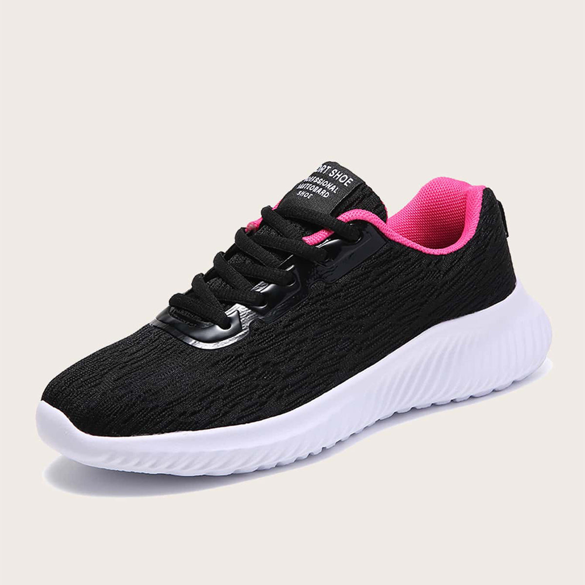 White shoes breathable lightweight casual sports women's shoes soft soled running shoes - Korvel