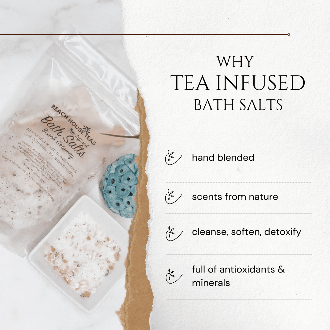 Beach Vibes Detox Tea-Infused Bath Salts - Korvel