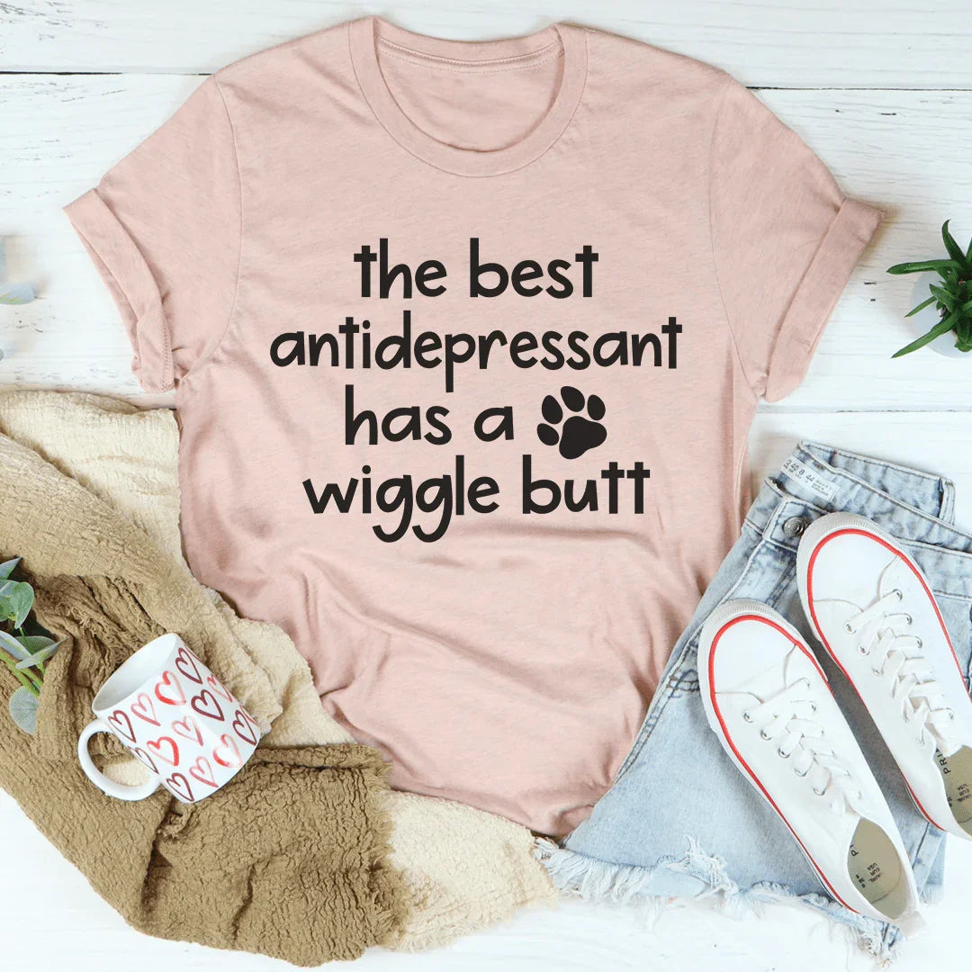 Camiseta Wiggle Butt - Suave y Estilosa para el Uso Diario