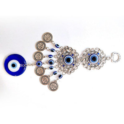 Evil Eye Wind Chimes - Premium Home Decor & Protection Gift