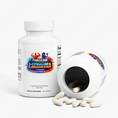 Premium L-Citrulline & L-Arginine Stack - Made in the USA