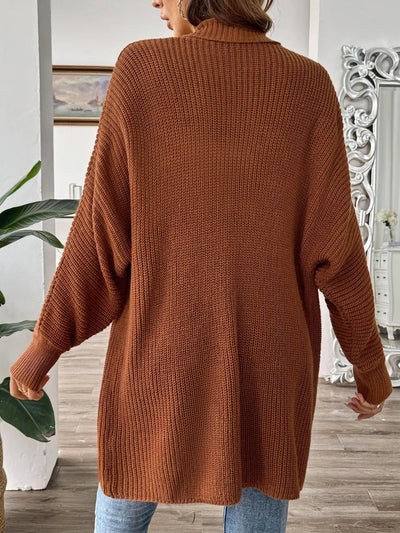 Women's simple and fashionable loose sweater cardigan - Korvel