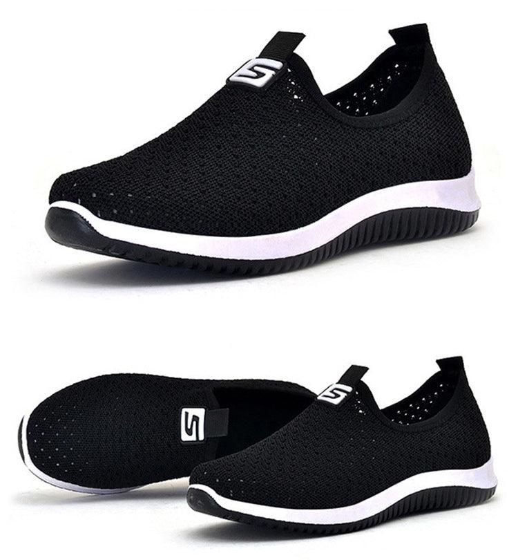 Baskets en Maille Respirante pour Femmes pour la Marche Estivale