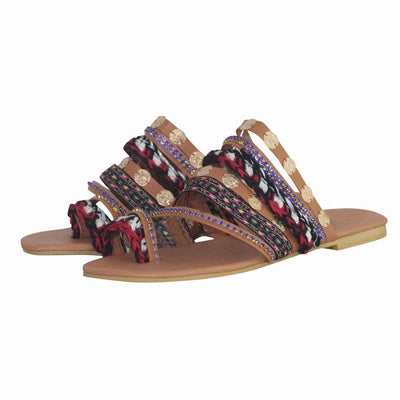 Elegant Handmade Women’s Flip-Flop Sandals for Summer