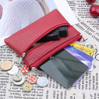 Mini Zipper Coin Purse for Women - Stylish and Functional