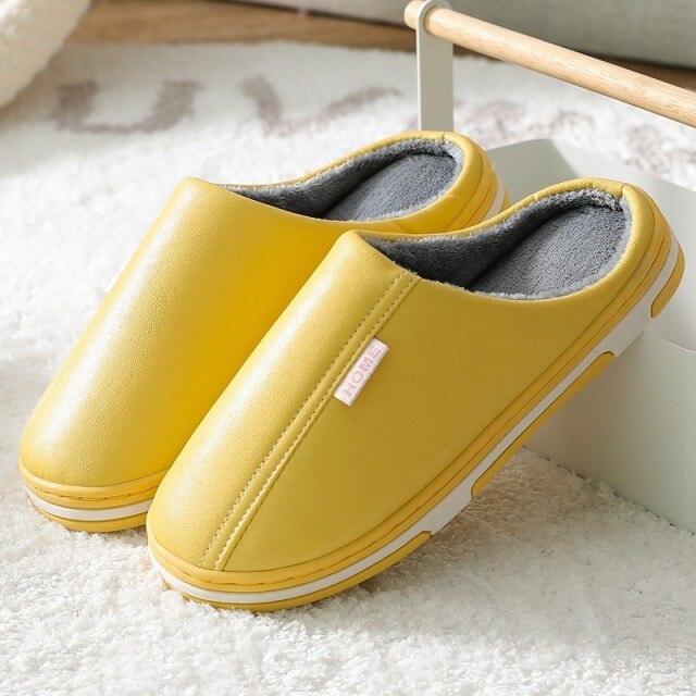 Chaussons d'hiver pour femmes avec imprimé chat confortable