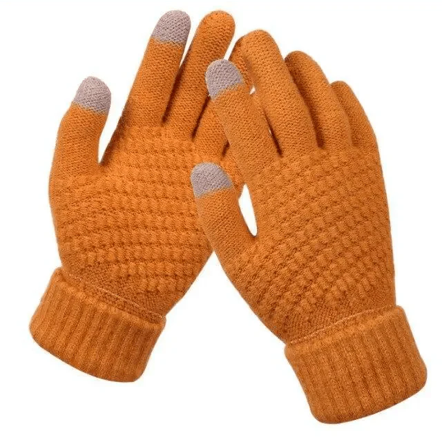 Guantes de Invierno Elegantes para Mujeres con Pantalla Táctil