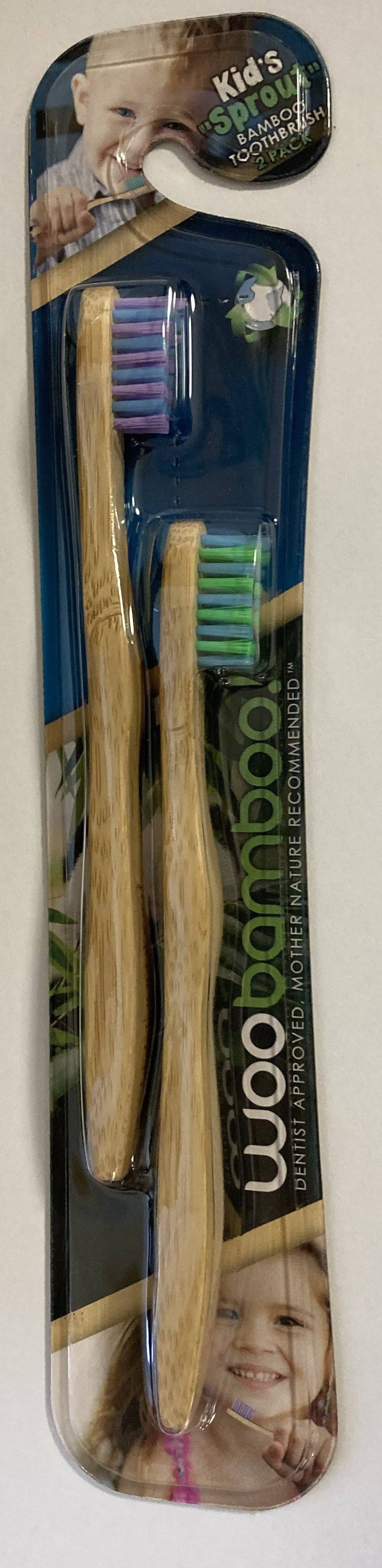 Cepillos de dientes de bambú ecológicos